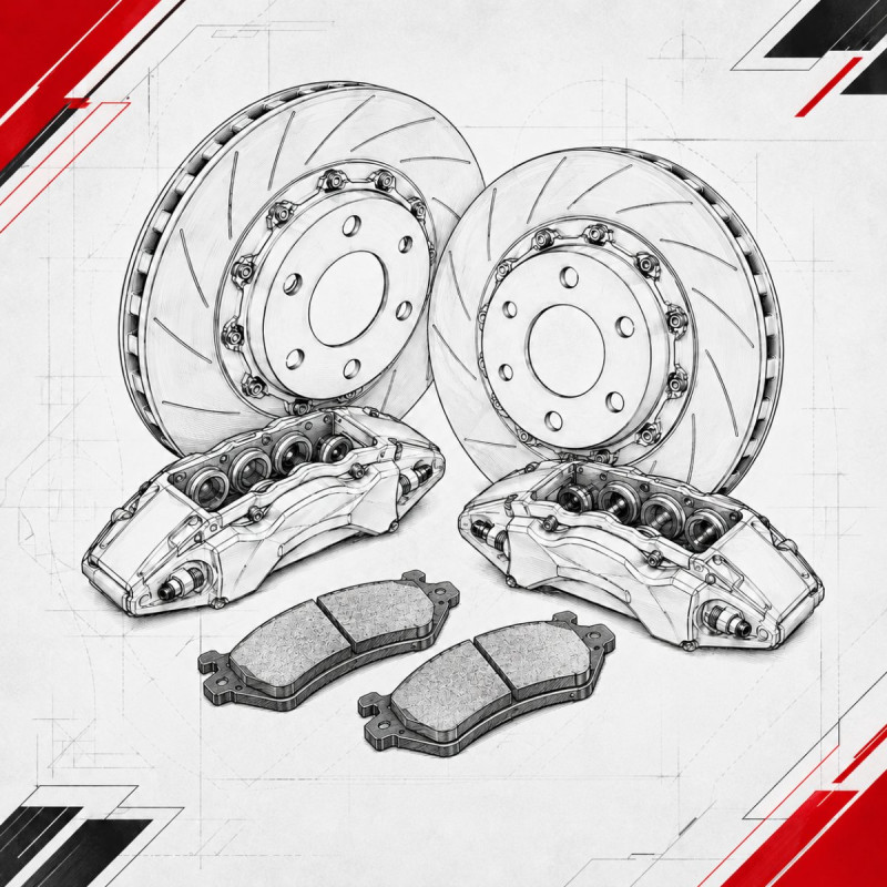 Freinage Renault Clio 5 Rally 5 - BUN-CLIOR5RALLY5-001 - BUN-CLIOR5RALLY5-001