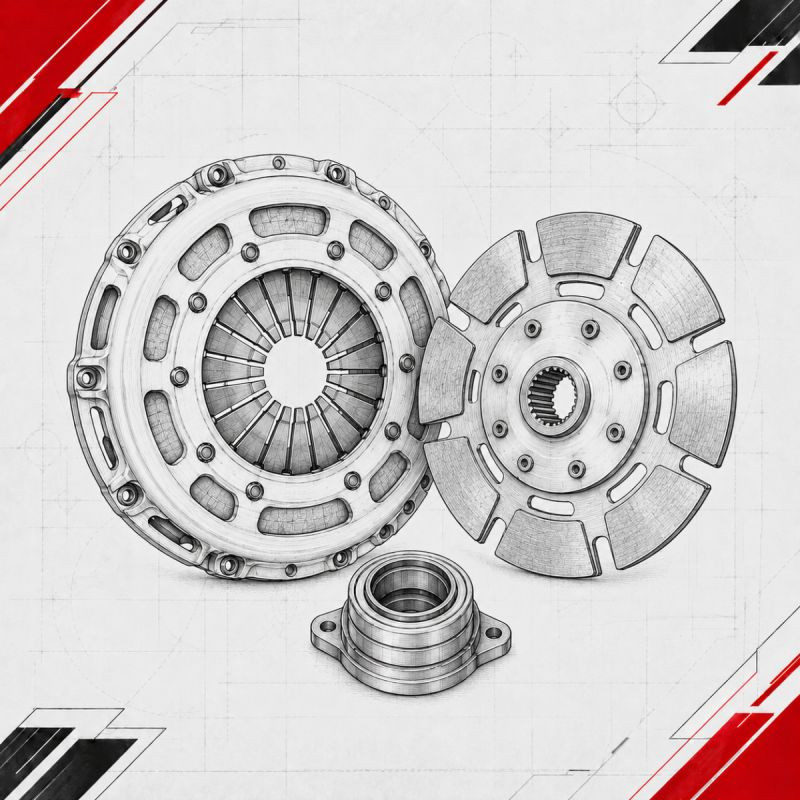 Embrayage Porsche 911 SC - BUN-PORSCHE-911SC-002 - BUN-PORSCHE-911SC-002