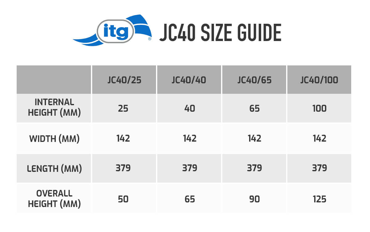 Filtru de aer bombat ITG Megaflow JC40 65 mm - JC40/S/65 - ITG-JC-40-S-65 - JC40/S/65 - 3661768239049