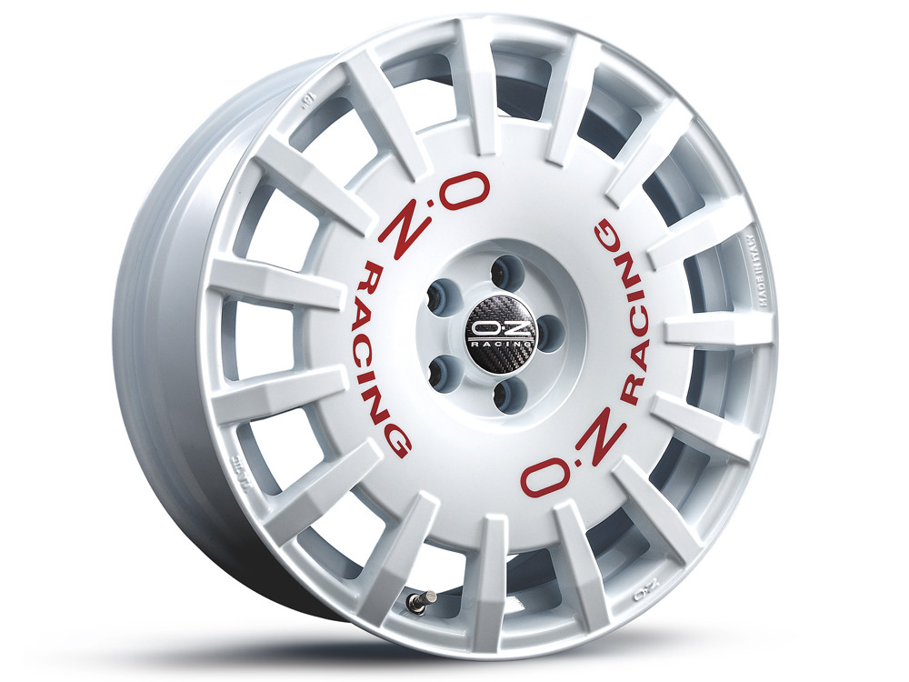 OZ RALLY RACING aluminium velg 8x17 ET35 Race White 5X100 - OZ-W01A33001-BL - W01A33001 33 - 3666618848525