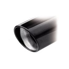 Ieșire de eșapament Inoxcar rotundă, diametru 100, ediția Black, lungime 250 mm - IC-017 - O17 - 3661768795163