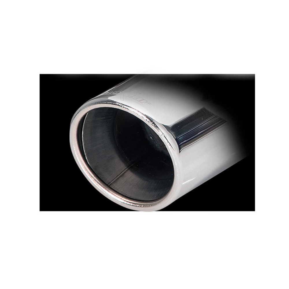 Ieșire de eșapament Inoxcar rotundă, diametru 80, model X-Race cromat, lungime 250 mm - IC-011 - 11 - 3661768795149