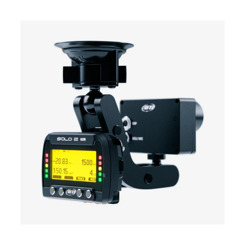 Kit AIM SmartyCam 4 Corsa 85° + Solo 2 DL CAN OBDII RPM - AIM-SM4-SOLO2.85.OBD - SM4-SOLO2-OBD-85