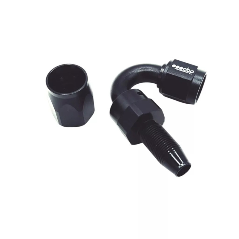 Racord mamă 150° OBP CPE din aluminiu, negru - OBP-CPE-150.D6 - OBP-CPE-6-150