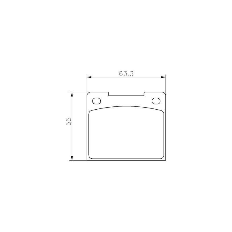 Mintex MGB533-MRM1802 achterremschoenen voor Peugeot 208 R2 - MI-MGB533-MRM1802 - MGB533-MRM1802 - 3666618528854