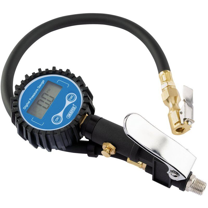 Umflător pentru pneuri Draper Tools cu manometru digital 91327 - DRA-D91327 - D91327 - 5010559913275