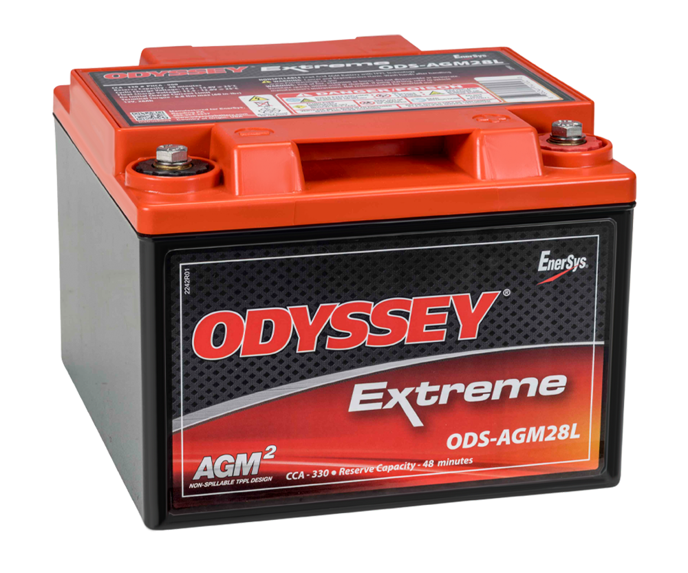 Odyssey Extreme PC925 ODS-AGM28L AGM Racing Battery, 28 Ah, 925 PHCA - ODY-EXTREME-35 - ODS-AGM28L - 3661768221402