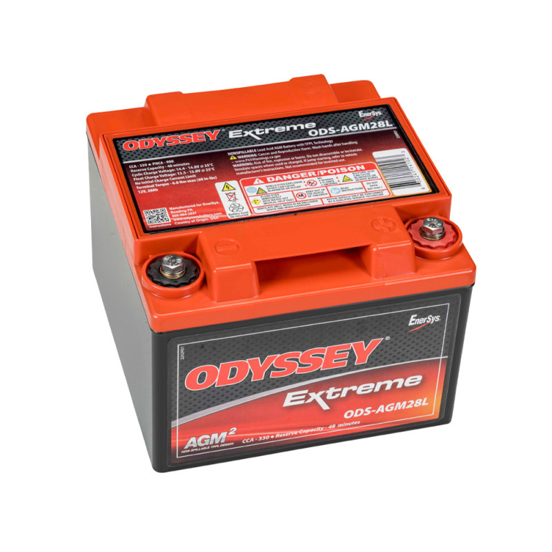Odyssey Extreme PC925 ODS-AGM28L AGM-raceaccu 28 Ah 925 PHCA - ODY-EXTREME-35 - ODS-AGM28L - 3661768221402