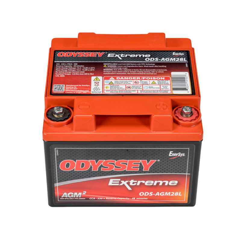 Baterie de competiție AGM Odyssey Extreme PC925 ODS-AGM28L 28 Ah 925 PHCA - ODY-EXTREME-35 - ODS-AGM28L - 3661768221402