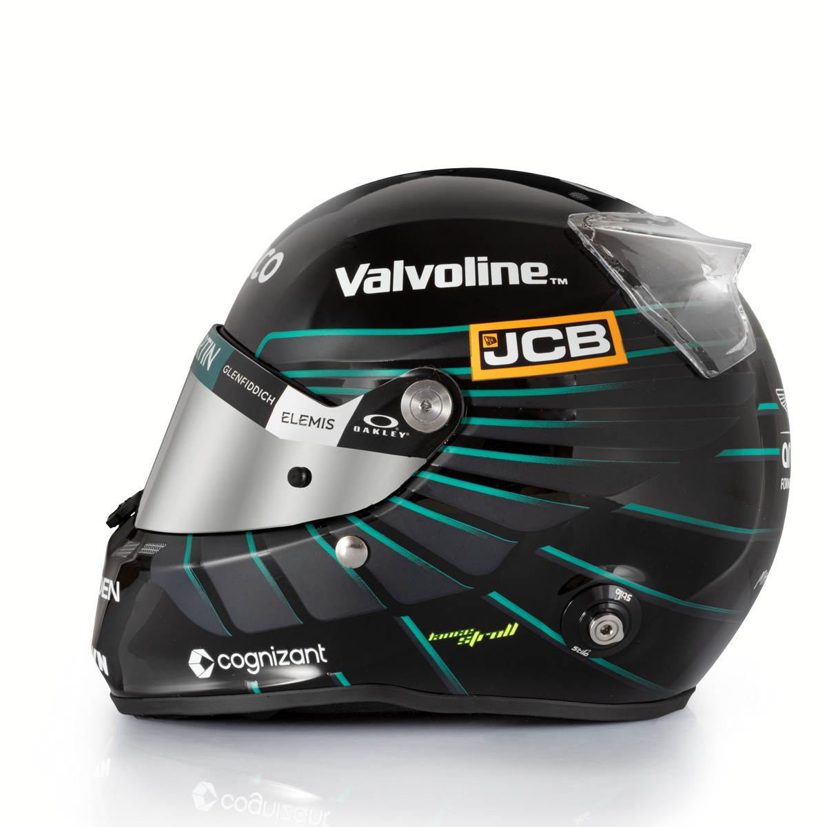 Mini casque Stilo Lance Stroll 2026 Aston Martin 1/2 - STI-26-STROLL - MH2607 - 3666618846606