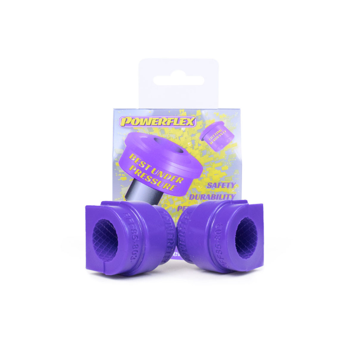 Powerflex Front Anti Roll Bar Bush 25mm Audi A3 MK3 8V up to 125cv (2013-) - PF-F8580325-2 - PFF85-803-25 - 5055676536273