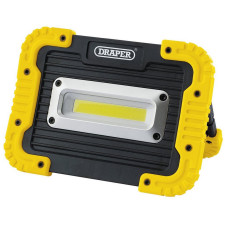 DRAPER TOOLS 10 W 700 lumen LED COB luce da lavoro (4 batterie AA incluse) - DRA-87761 - D87761