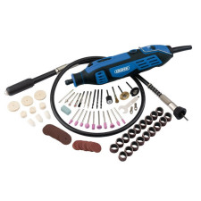 180W DRAPER multifunctionele roterende gereedschapsset (111 stuks) - DRA-58300 - D58300 - 5010559583003