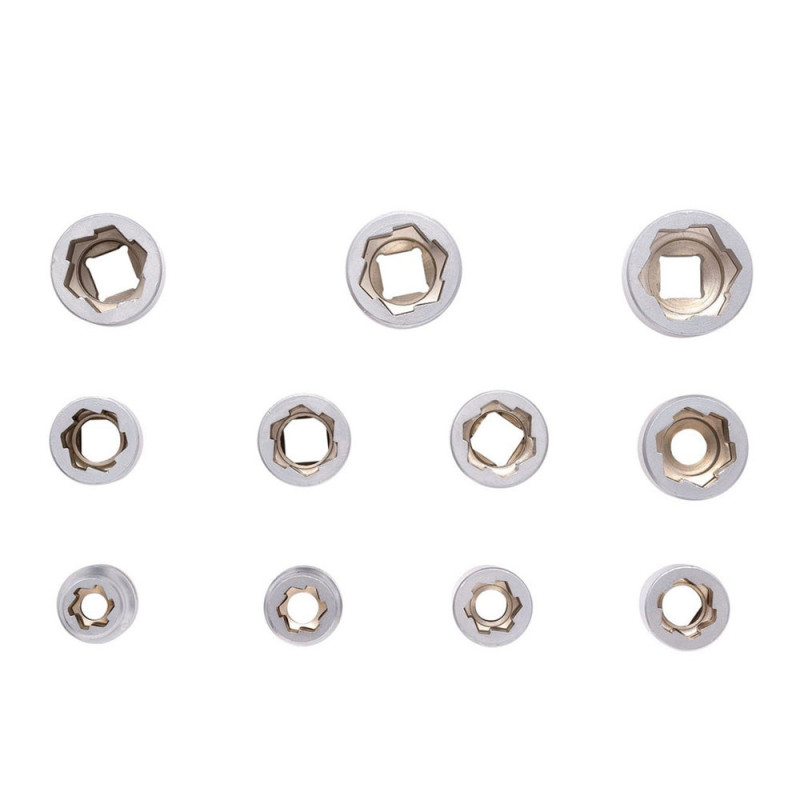 Draper flare nut wrench set, (6 pieces). - DRA-13894 - D13894 - 5059482064104