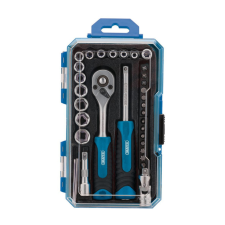 Set de socli tubulari de 1/4" Draper Tools (35 de piese) - DRA-04777 - D04777 - 5059482032912