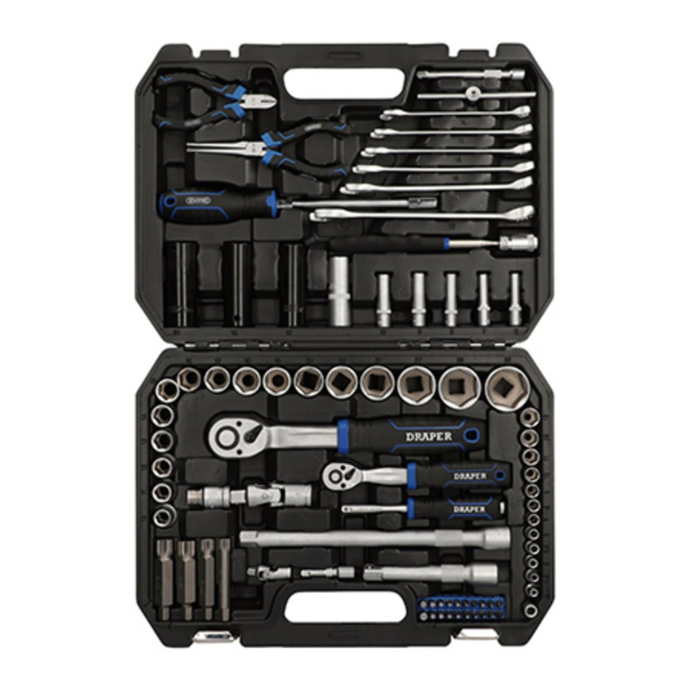 Jeu de douilles métrique HI-TORQ Draper, ¼’’ et ½’’ (83 pièces). - DRA-21444 - D21444 - 5059482043932