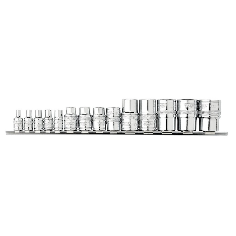 Set di bussole Draper Expert TX-STAE, ¼'', 3/8'' e ½'' (14 pezzi). - DRA-34415 - D34415 - 5010559344154