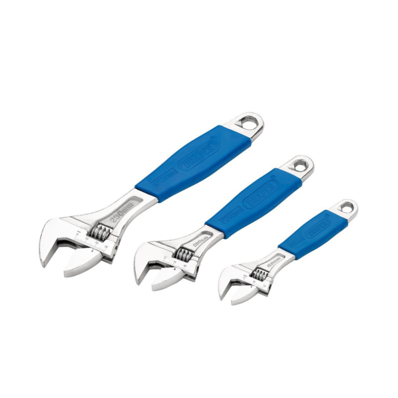 Draper halve moersleutelset (3 stuks). - DRA-88598 - D88598 - 5010559885985