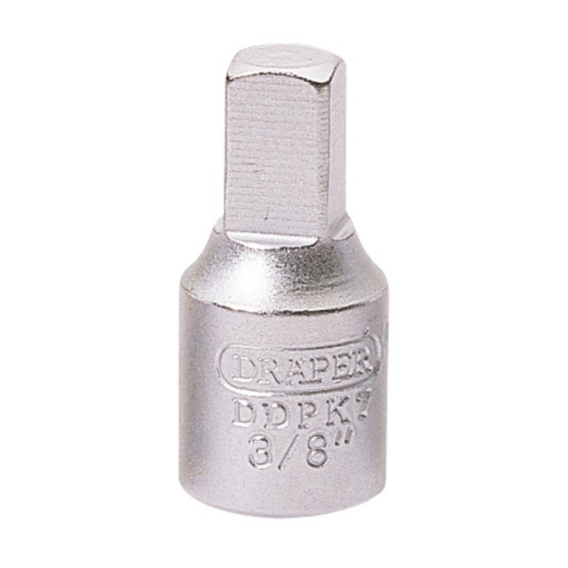 DRAPER aftapplug sleutel, vierkant 3/8 x 3/8 - DRA-38325 - D38325 - 5010559383252