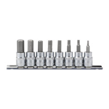 Set di bussole esagonali metriche DRAPER 3/8, 48 mm (8 pezzi) - DRA-16285 - D16285 - 5010559162857