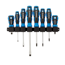 Set de șurubelnițe cu mâner flexibil Draper Tools (8 piese) - DRA-48933 - D48933 - 5010559489336