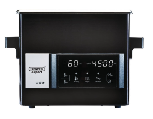 Draper Tools ultrasonic cleaning tank 3 Liters 270x170x240mm - DRA-92632 - D92632 - 5010559926329