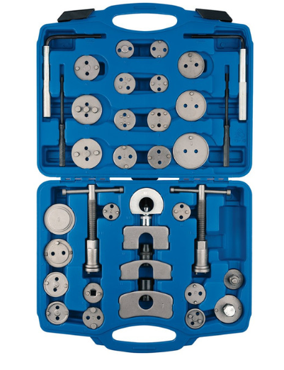 Coffret de repousse piston d'étriers de freins  Draper Tools (39 pièces) - DRA-83717 - D83717 - 5010559837175
