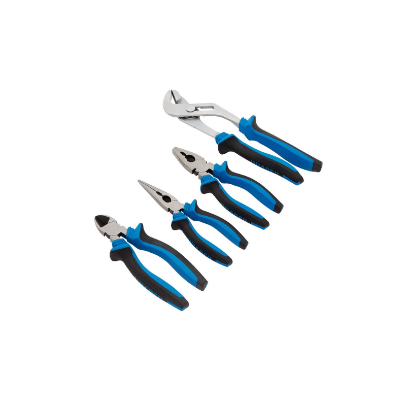 Draper Tools soft grip pliers set (4 pieces) - DRA-81147 - D81147 - 5010559811472