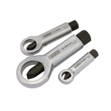 Set moerensplijters 9 tot 22mm Draper Tools (3 stuks) - DRA-55108 - D55108 - 5010559551088