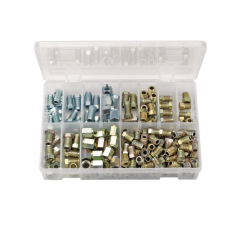 Draper Tools brake line fitting kit (205 pieces) - DRA-54367 - D54367 - 5010559543670