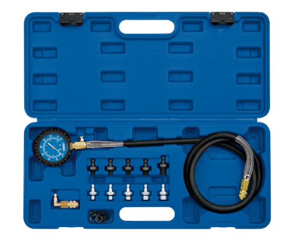 Kit di prova della pressione dell'olio Draper Tools (12 pezzi) - DRA-35879 - D35879 - 5010559358793