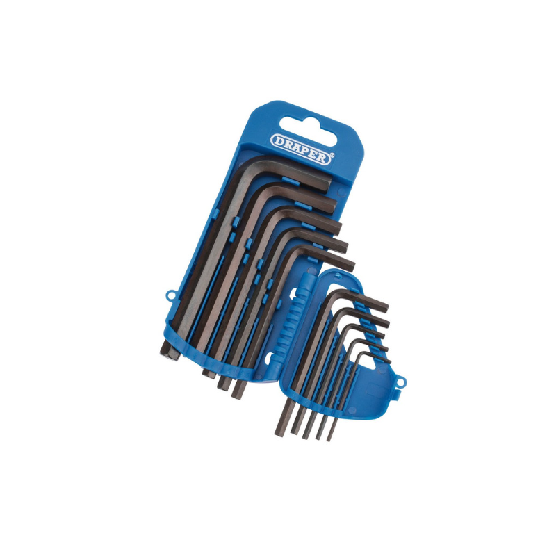 Jeu de clés mâles 6 pans métriques en étui Draper Tools (10 pièces) - DRA-33687 - D33687 - 5010559336876