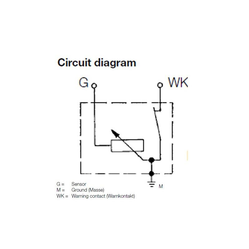 Oliedruksensor VDO met 10 bar waarschuwingscontact 1/8-27NPTF - V-030052 - 360-081-030-052C - 3661768222744