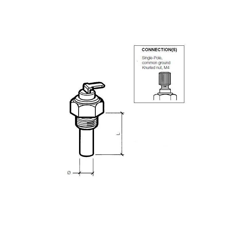 Olietemperatuursensor 16X150 150 - V-323801004012C - A2C1755260001 - 3661768217252