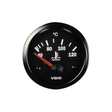 Spia della temperatura acqua VDO Ø52 mm da 40 a 120 °C 310-010-012K - V-TE310-010-012 - 310-010-012K - 3661768223055