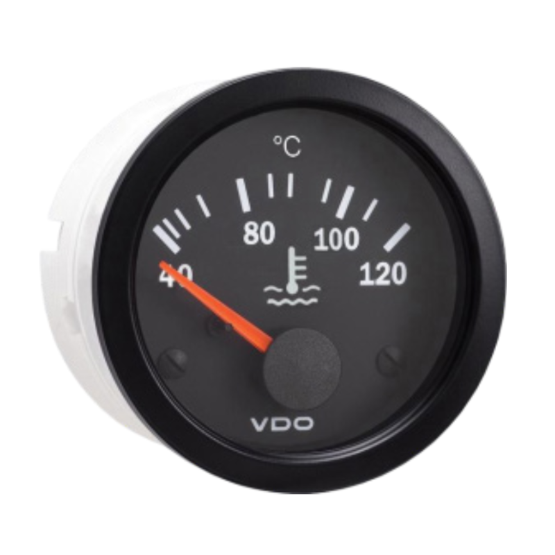 Thermomètre eau VDO Ø52 mm 40 à 120 °C 310-010-002K - V-TE310-010-002 - 310-010-002K - 4103590400772