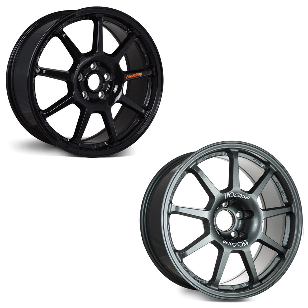 Cerchio EVOCorse Z,A,R, 8x18 5X114,3 ET47 A66,1 - Renault - EVO-ZAR-801847-L6117.NM - ZR5280130043+B3.000027.02
