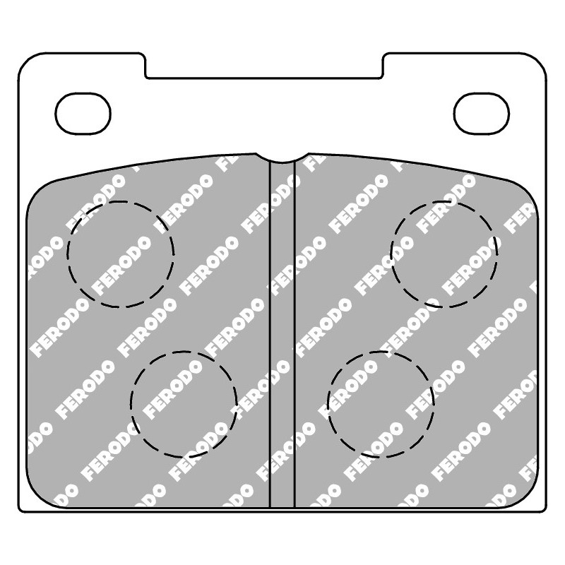 Ferodo 4003 FCP809C competition brake pads - F-CP809C - FCP809C - 3661768069790