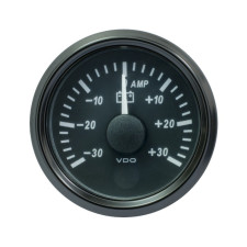 Amperometro VDO SingleViu Diametro 52mm Fondo Nero -30A/+30A - V-AM-3833090001 - A2C3833090001 - 3661768608012