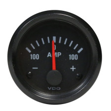 Amperometro VDO Ø52 mm da -100 a +100 A 190-037-003G - V-AM190-037-003 - 190-037-003G - 3661768319611