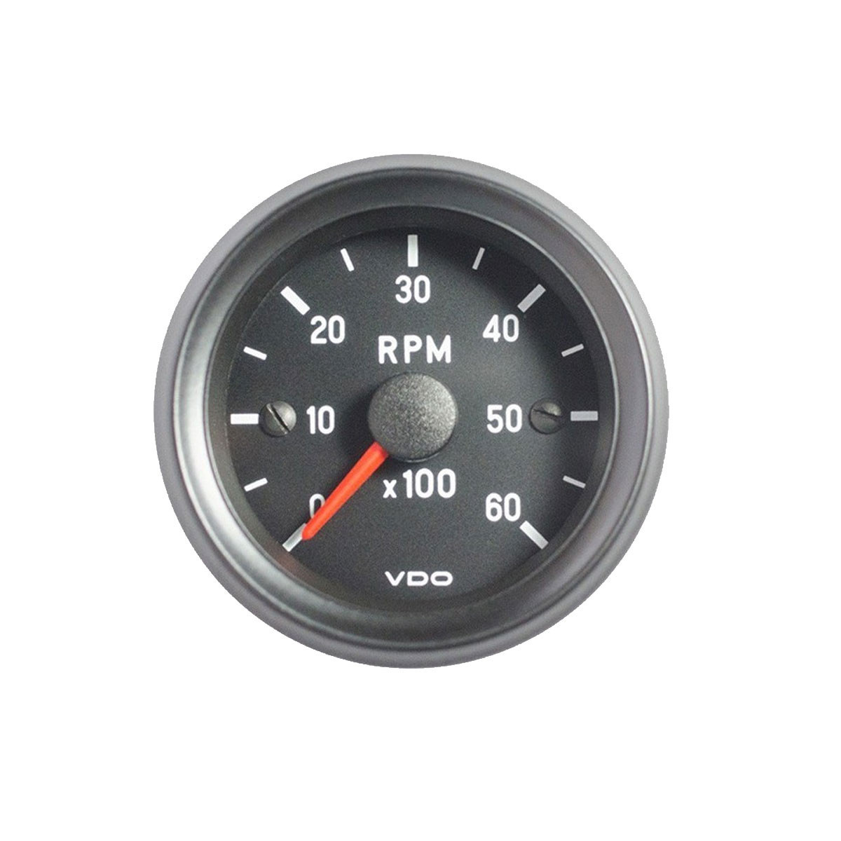Toerenteller VDO 6000 tpm Diameter 52 Zwart Diesel basis - V-CT333-035-017 - 333-035-017G - 3661768217474
