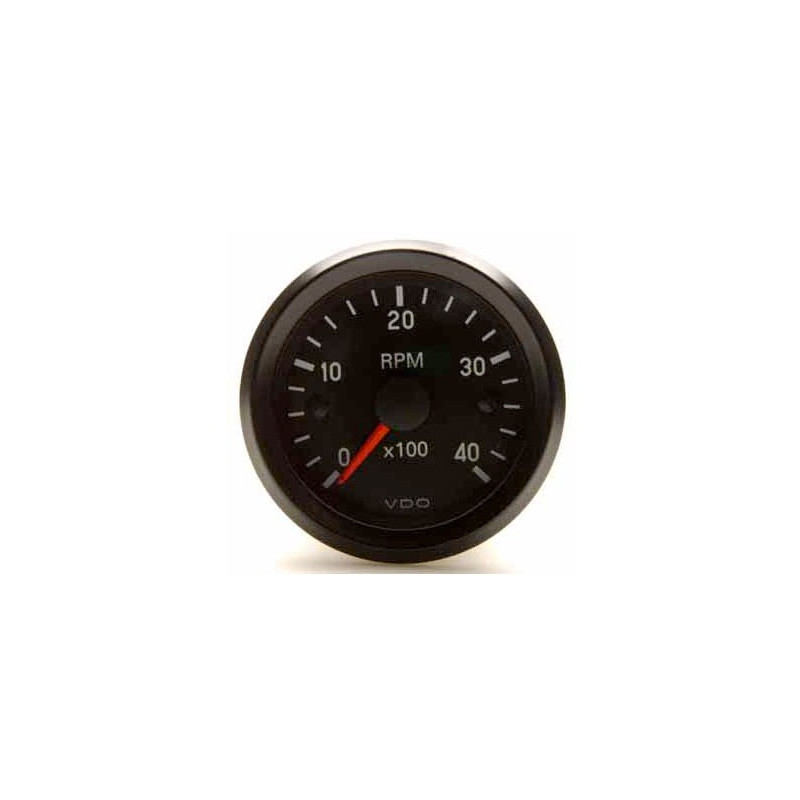Tahometru VDO 4000 rpm, diametru 52, fundal negru, diesel, Cockpit International - V-CT333-035-029 - 333-035-029G - 3661768306697