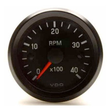 Giri al minuto VDO Ø52 mm da 0 a 4.000 giri/min 333-035-029G - V-CT333-035-029 - 333-035-029G - 3661768306697