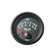 Oliedrukmeter VDO Cockpit International 10 Bars 12V Diameter 52 Inside - V-PH350-030-004G - 350-030-004G - 3661768497807