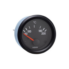 VDO Oil Temperature Gauge, Ø52 mm, +60 to 200 °C, 310-030-004G - V-TH310-010-004 - 310-030-004G - 3661768216521