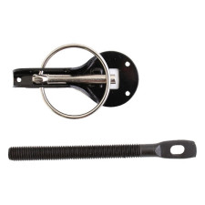 Attaches capot type Dakar en aluminium (paire)