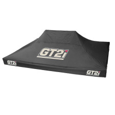 Zwart dak met logo, tent 3 × 4,5 m | GT-T3X4-5M-N-TOIT-1 - GT-T3X4-5M-N-TOIT-1 - 3666618797816