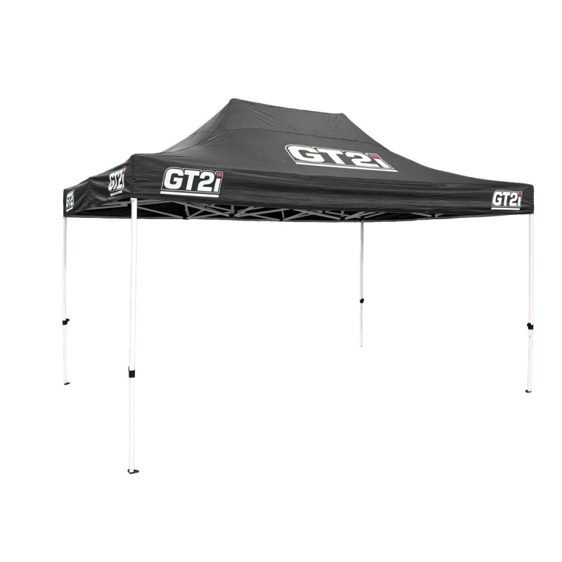 Zwart dak met logo, tent 3 × 4,5 m | GT-T3X4-5M-N-TOIT-1 - GT-T3X4-5M-N-TOIT-1 - 3666618797816