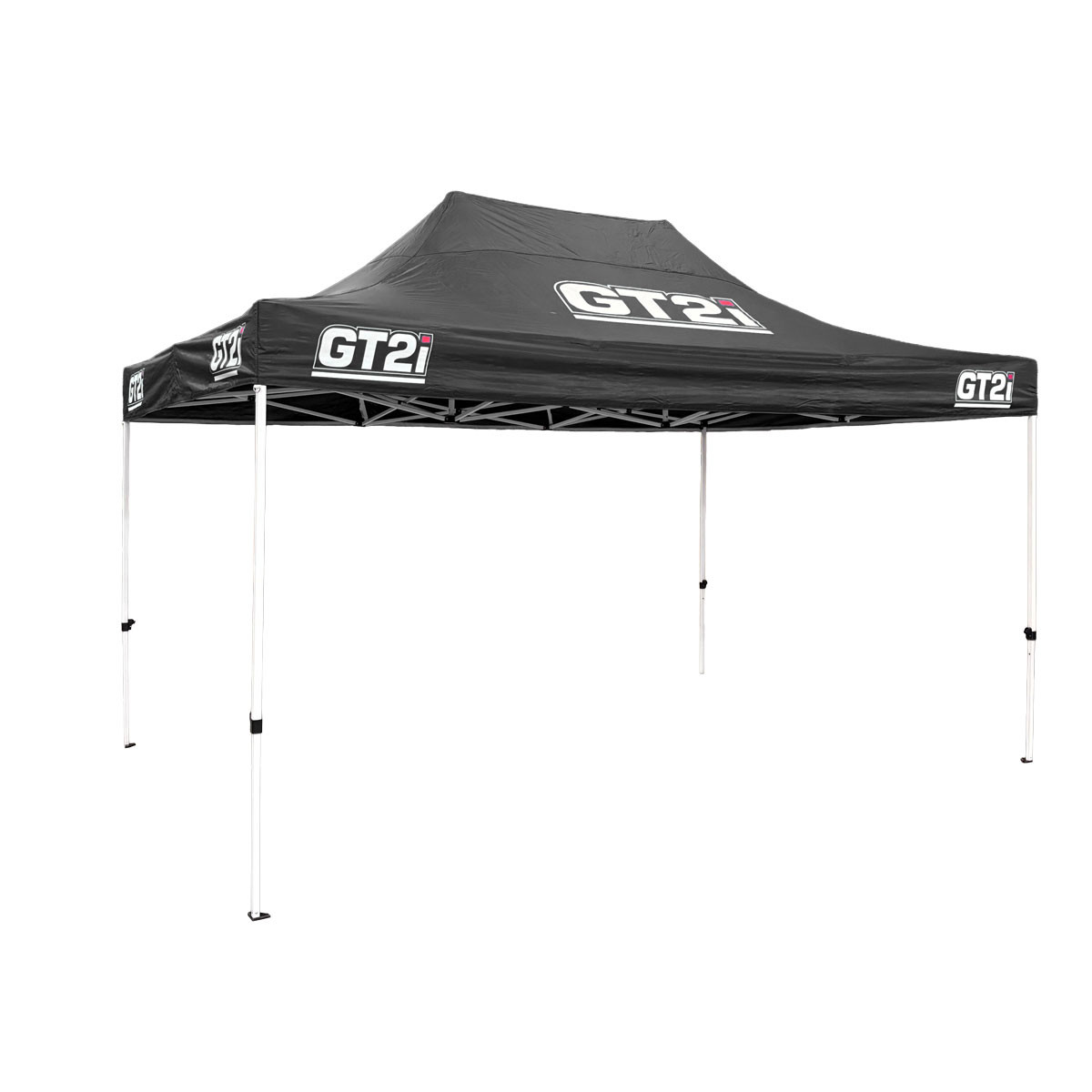 Toit noir avec logo tente 3 × 4,5 m | GT-T3X4-5M-N-TOIT-1 - GT-T3X4-5M-N-TOIT-1 - 3666618797816