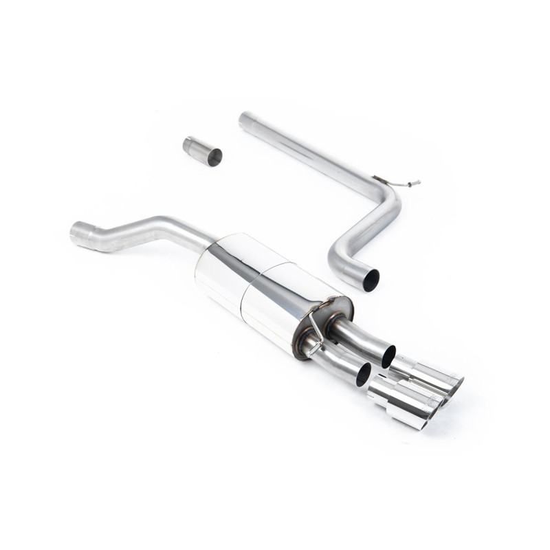 Catback Milltek SSXVW556 dopo il cat originale senza silenziatore intermedio GT90 - MLK-SSXVW556 - SSXVW556